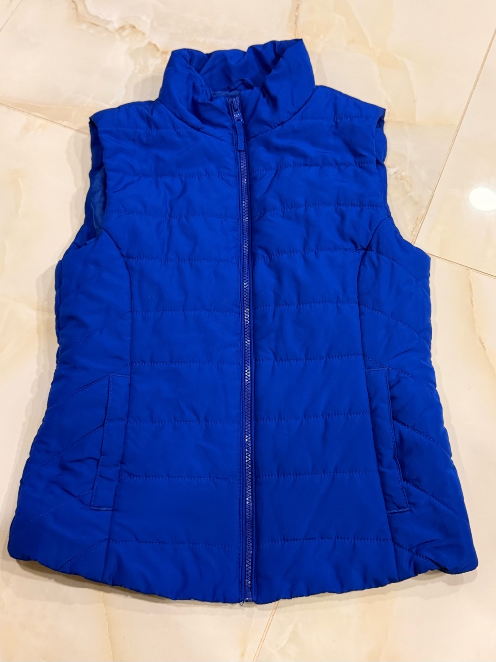 Aeropostale Blue Quilted Jacket Interior Label